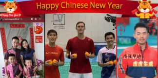 Lee Chong Wei, Lin Dan, Loh Kean Yew, Viktor Axelsen, Cheam June Wei send Lunar New Year Greetings. (photo: Lee Chong Wei, Loh Kean Yew, Viktor Axelsen, Cheam June Wei, Lin Dan's social media pages)