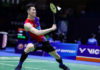 Lee Zii Jia to play Shi Yuqi in the Malaysia Open quarters. (photo: Shi Tang/Getty Images)