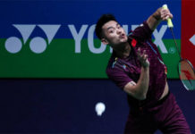 Lin Dan has been playing rubber games in every match since the first round at the 2019 Thailand Masters. (photo: AFP)