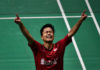 Anthony Sinisuka Ginting advances to the Indonesia Masters final. (photo: AP)