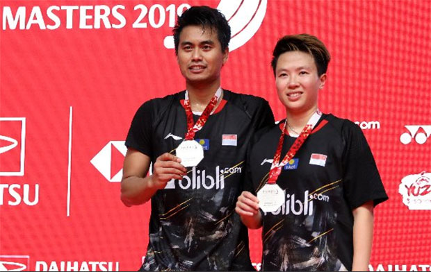 Liliyana Natsir/Tontowi Ahmad play their last tournament together at 2019 Indonesia Masters. (photo: PBSI)