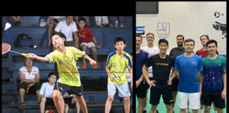 Cheam June Wei joins childhood friend, Loh Kean Yew at Viktor Axelsen's training camp in Dubai. (photo: The Star and Viktor Axelsen's FB)