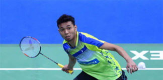 Iskandar Zulkarnain looking to continue strong start at the 2018 Badminton Asia Team Championships. (photo: AP)