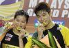 Wish Goh Liu Ying/Chan Peng Soon (right) the best as they compete in the upcoming Swiss Open that starts March 10-15