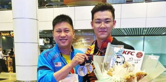 Lee Zii Jia appoints Indra Wijaya as his coach. (photo: Bernama)