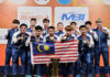 Malaysia wins the 2022 Badminton Asia Team Championships (BATC) title. (photo: Bernama)