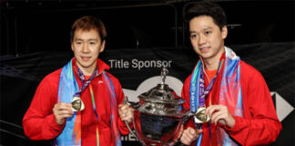 Marcus Fernaldi Gideon/Kevin Sanjaya Sukamuljo to spearhead Indonesia's challenge at the 2022 All England. (photo: Shi Tang/Getty Images)