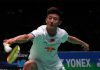 After last's week's German Open semi-finals defeat, Chen Long makes another early exit at All England. (photo: AFP)