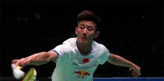 After last's week's German Open semi-finals defeat, Chen Long makes another early exit at All England. (photo: AFP)