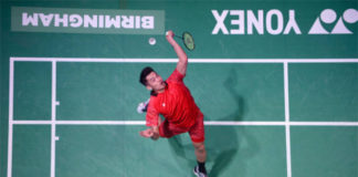 Lin Dan to play Shi Yuqi in the All England final. (photo: AP)