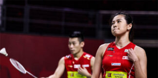 Chan Peng Soon/Goh Liu Ying survive a tough challenge on day one of the Swiss Open. (photo: Shi Tang/Getty Images)