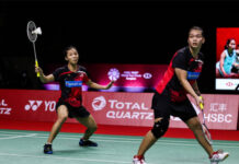 Chow Mei Kuan/Lee Meng Yean enter the Swiss Open semi-finals. (photo: Shi Tang/Getty Images)