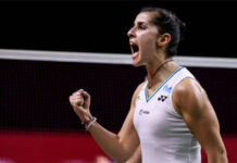 Carolina Marin to play PV Sindhu in the Swiss Open final. (photo: Shi Tang/Getty Images)