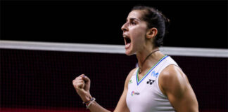 Carolina Marin to play PV Sindhu in the Swiss Open final. (photo: Shi Tang/Getty Images)