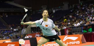 Wang Shixian is on course to win the Singapore Open