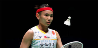 Tai Tzu Ying hopes to win her third title at the 2023 Badminton Asia Championships. (photo: Shi Tang/Getty Images)