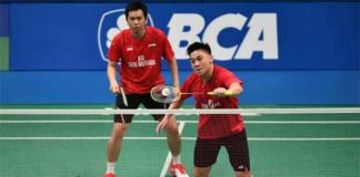 Tan Boon Heong and Hendra Setiawan were ranked World No. 20 at the end of 2017. (photo: AP)