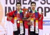 Kevin Sanjaya Sukamuljo/Marcus Fernaldi Gideon pull out of the 2017 Badminton Asia Championships.