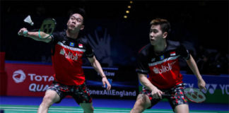 Kevin Sanjaya Sukamuljo/Marcus Fernaldi Gideon are keys to Indonesia's Sudirman Cup success. (photo: Shi Tang/Getty Images)