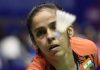 Saina Nehwal has gone undefeated at the 2015 Sudirman Cup.