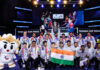 Congratulations to the Indian men's team for winning the 2022 Thomas Cup. (photo: Shi Tang/Getty Images)