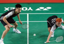 Ong Yew Sin/Teo Ee Yi enter the second round of the 2023 Malaysia Masters. (photo: How Foo Yeen/Getty Images)