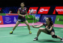 Misaki Matsutomo/Ayaka Takahashi are the strongest women's doubles pair in the 2018 Uber Cup competition. (photo: AP)