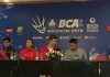 Lee Chong Wei attends the BCA Indonesia Open Superseries Premier press conference in Jakarta. (photo: AFP)