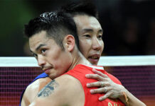 Can Lee Chong Wei and Lin Dan play an exhibition match while they are in Kuala Lumpur 😊😊? (photo: Xinhua)