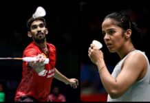 BAI exploring ways to send Kidambi Srikanth, Saina Nehwal, and other Indian shuttlers to Malaysia and Singapore Open. (photo: AFP)