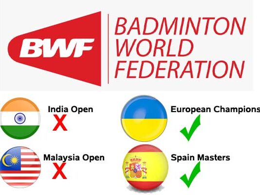 Malaysia Open postponed, but 2021 European Championships & Spain Masters go on despite higher covid-19 cases?