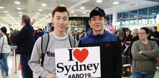 Really exciting to see Lee Yong Dae/Yeon Seong start playing together again. (photo: Australian Open)