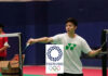 Shi Yuqi busy preparing for the Tokyo Olympics. (photo: Badminton China)