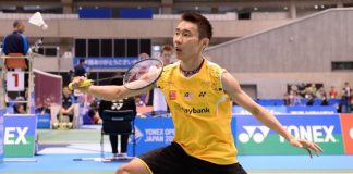 Lee Chong Wei advances to the second round of Indonesia Open easily