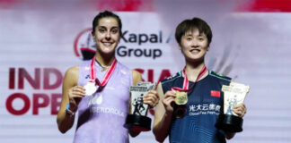 Chen Yufei wins her first Indonesia Open title. (photo: Shi Tang/Getty Images)