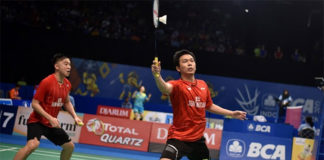 Hendra Setiawan/Tan Boon Heong will meet Takeshi Kamura/Keigo Sonoda for the first time in Australian Open final. (photo: AP)