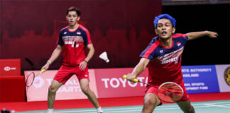 Fajar Alfian/Muhammad Rian Ardianto are going to Tokyo Olympics. (photo: Shi Tang/Getty Images)