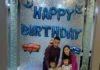 Lee Chong Wei and Wong Mew Choo celebrate Terence’s 4th Birthday. (photo: Lee Chong Wei's Facebook)