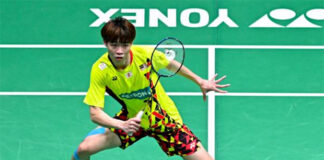 Ng Tze Yong enters Singapore Open second round. (photo: Xinhua News)