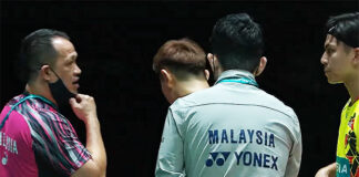 Rexy Mainaky is being critical of Goh Sze Fei/Nur Izzuddin's performance at Singapore Open.