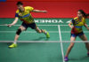 Goh Soon Huat/Shevon Jemie Lai advance to the 2018 Singapore Open second round. (photo: Bernama)