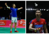 Lee Chong Wei faces Brice Leverdez again in the 2018 World Championships first round.