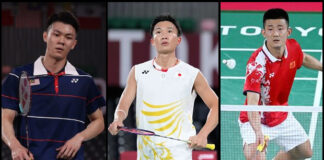 Lee Zii Jia, Kento Momota, Chen Long are favorites to win gold at the Tokyo Olympics. (photo: AFP)