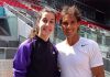 World No. 1 Carolina Marin and the greatest clay-court player in tennis history, Rafael Nadal. (photo: GettyImages)