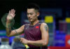 Lin Dan to play Shi Yuqi in the 2018 World Championships round of 16. (photo: AFP)