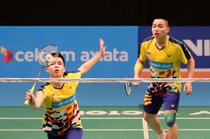 Aaron Chia/Soh Wooi Yik are young rising men's doubles pair from Malaysia. (photo: Bernama)