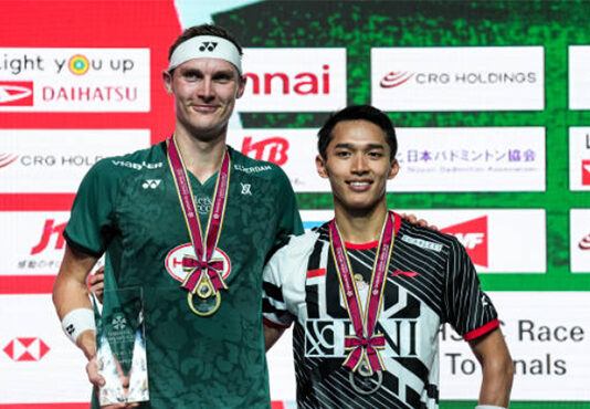 Viktor Axelsen's triumph at the 2023 Japan Open marks yet another chapter in his illustrious badminton career, solidifying his status as one of the sport's true titans. (photo: Shi Tang/Getty Images)