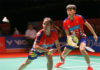 Hoo Pang Ron/Cheah Yee See are one victory away from winning the Hyderabad Open. (photo: Chinapress)