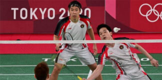 Kevin Sanjaya Sukamuljo/Marcus Fernaldi Gideon need to improve their mental strength in order to achieve good results at big tournaments. (photo: AFP)