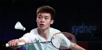 Despite his present ranking, it's evident that Ng Tze Yong is on a trajectory that could propel him to become a prominent figure among the world's top men's singles players. (photo: AFP)